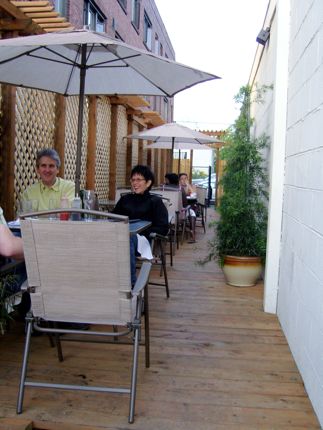 Outdoor Seating at The Signature