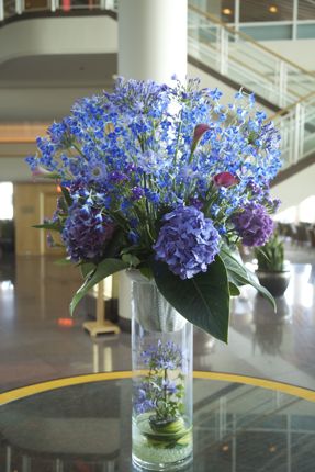 Flowers at Pan Pacific Hotel
