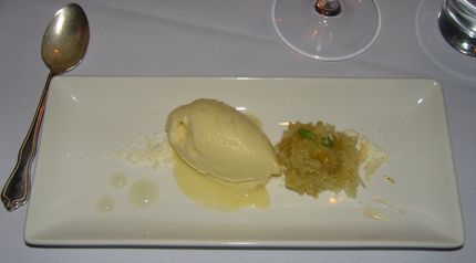 Spur Gastropub Olive Oil Ice Cream!