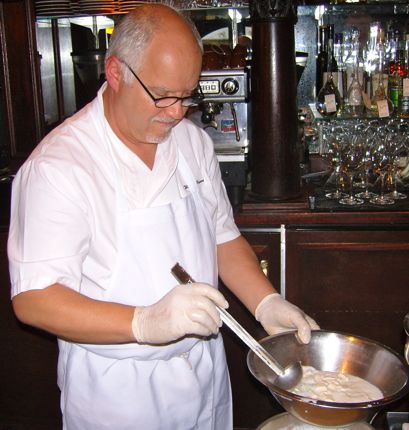 Walter Pisano Making Mozzarella