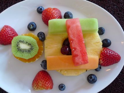 ARTful Fruit Plate