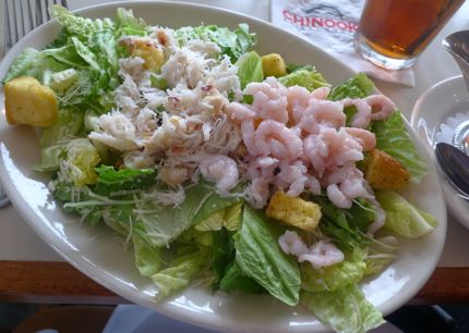 Chinook\'s Dungeness Crab and Bay Shrimp Salad