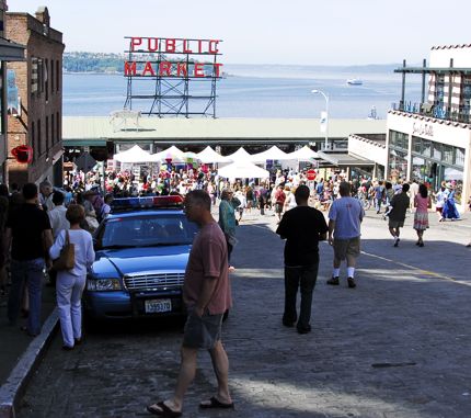 Pike Place Market Scene