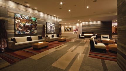 Four seasons hotel seattle lobby