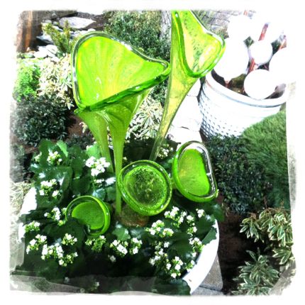 Garden show 2014 green white art glass northwest wining and dining downtowns seattle website link